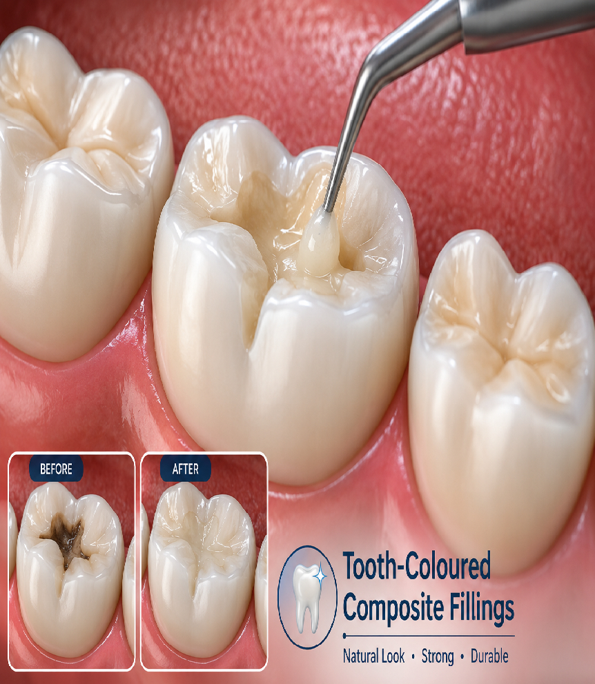 Before After Filling